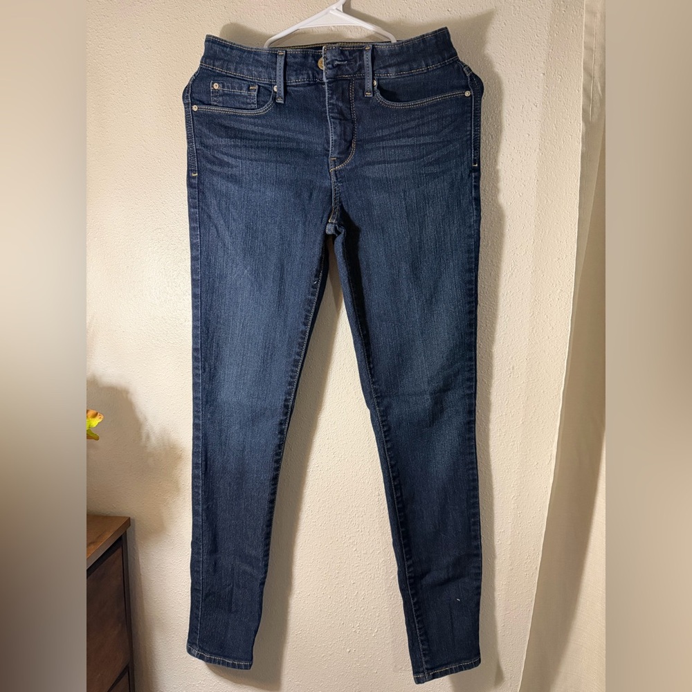Dark Blue Skinny Women's Jeans